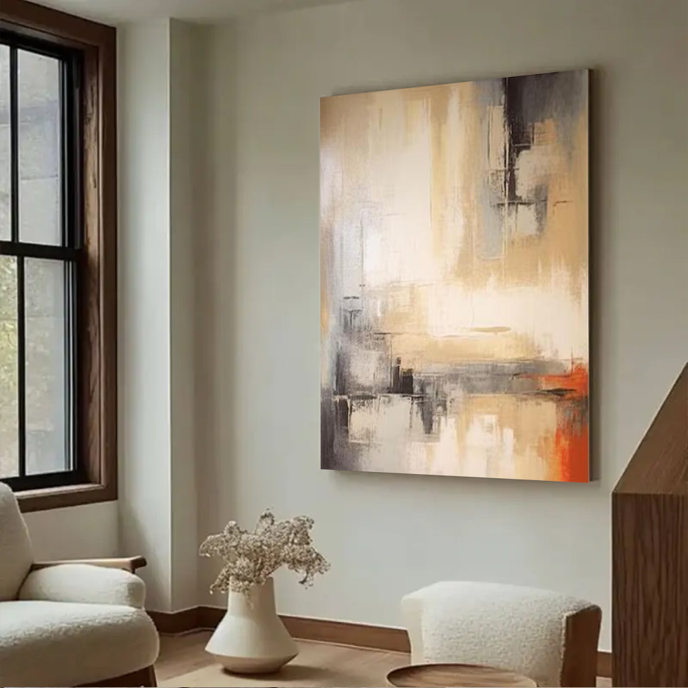 Home Decor Free Images - 100% Handmade Abstract Oil Painting On