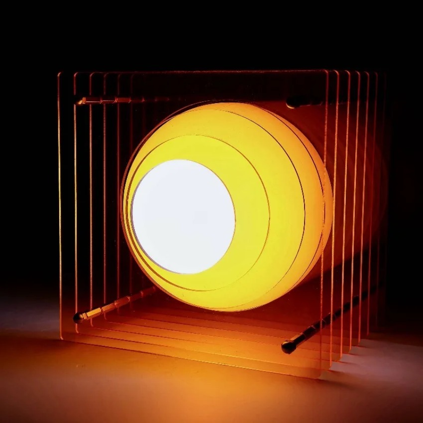 Home Decor Lighting - DIY Acrylic Thousand Layer Lamp Moon