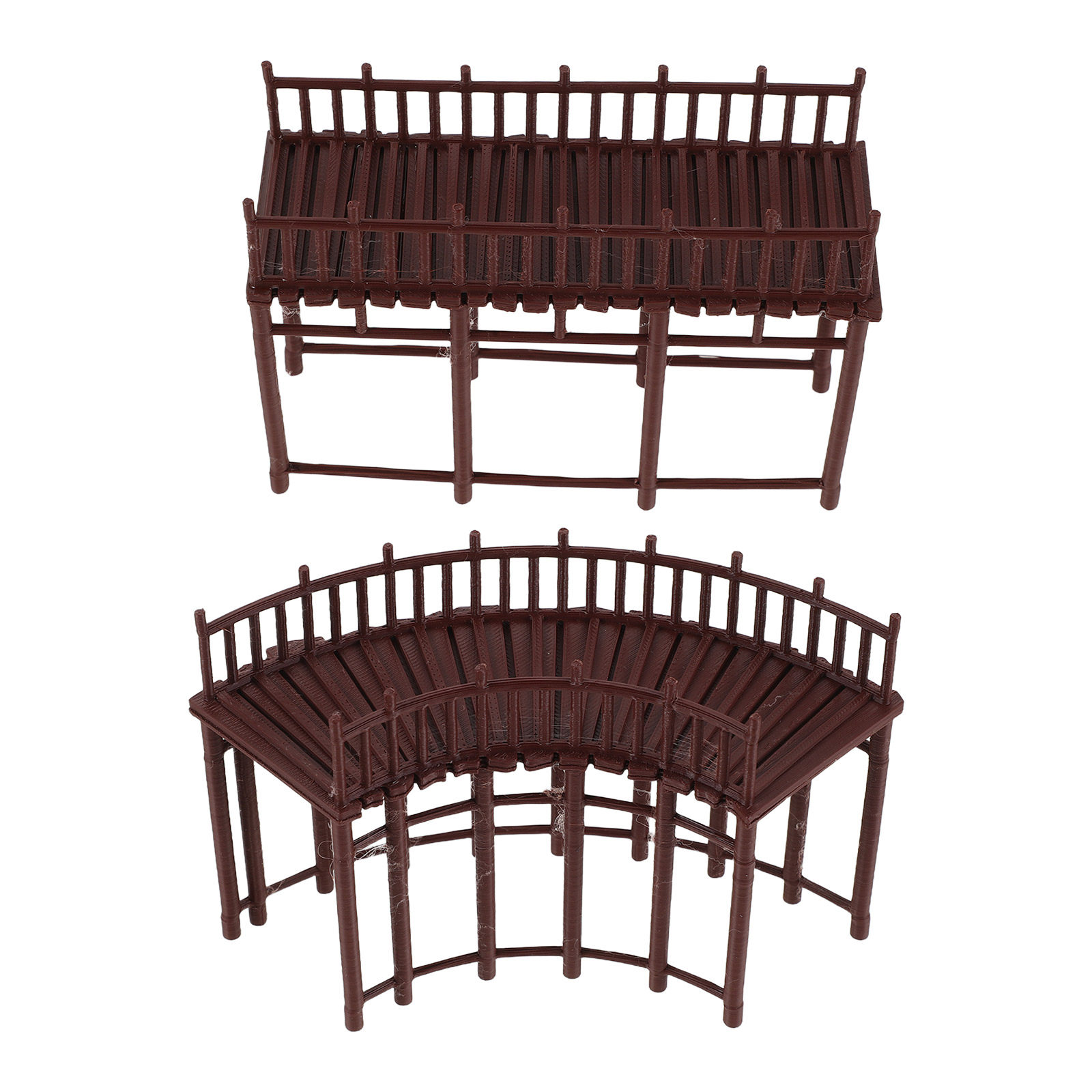 Home Decor Garden - 2Pcs Miniature Corridor Decorative Gallery Architectural