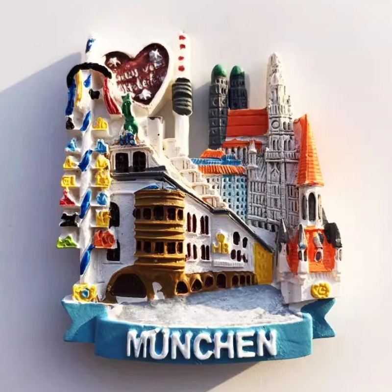 Germany Home Decor - Germany Monchengladbach Fridge Magnets Munich Travelling