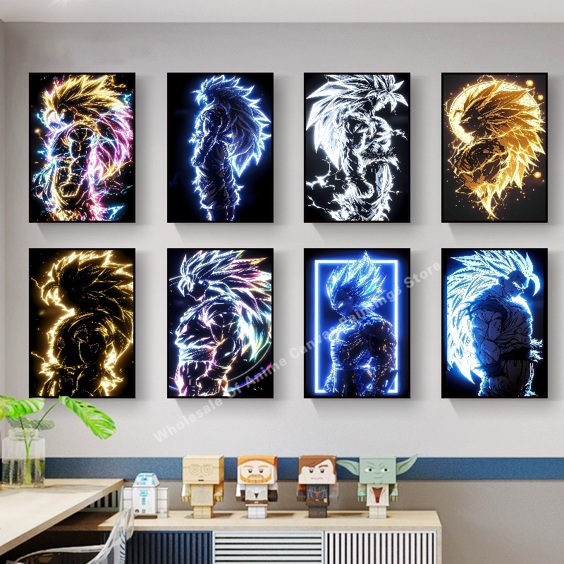 Home Decor Free Images - Anime Dragon Ball Wukong Neon Light