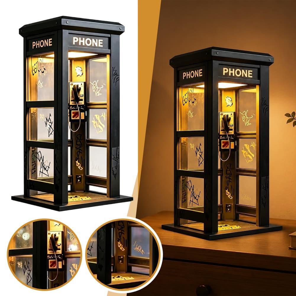Home Decor Lighting - Vintage London Telephone Booth Table Lamp