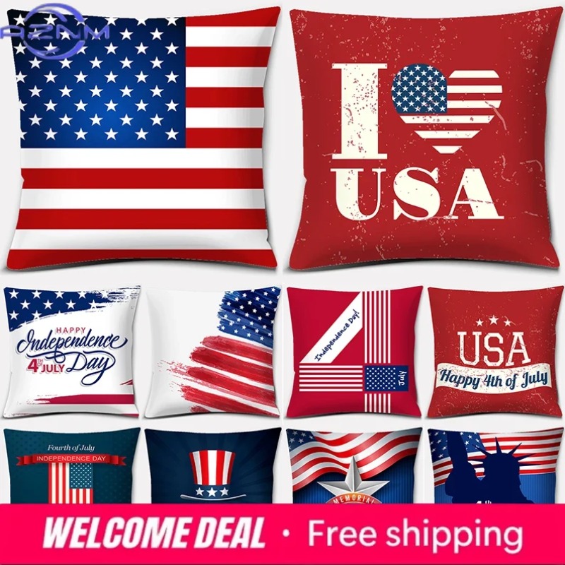 Home Decor Kuching - American Independence Day Series LOVE USA