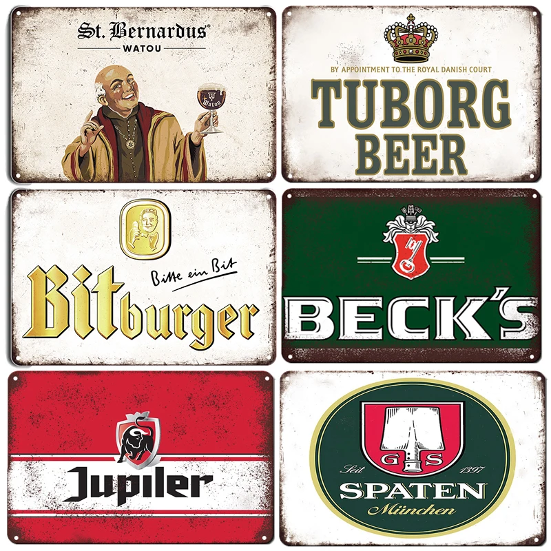 Retro Vintage Germany Paulaner - Germany Home Decor 评论和价格