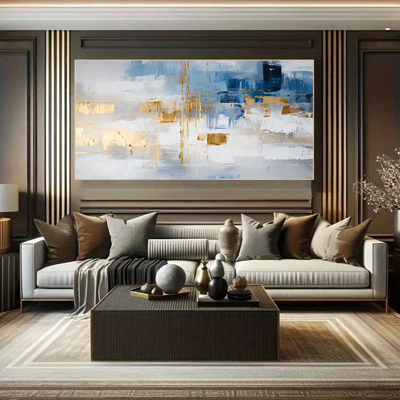 100% Handmade Abstract Oil Pai - Home Decor Free Images 评论和价格