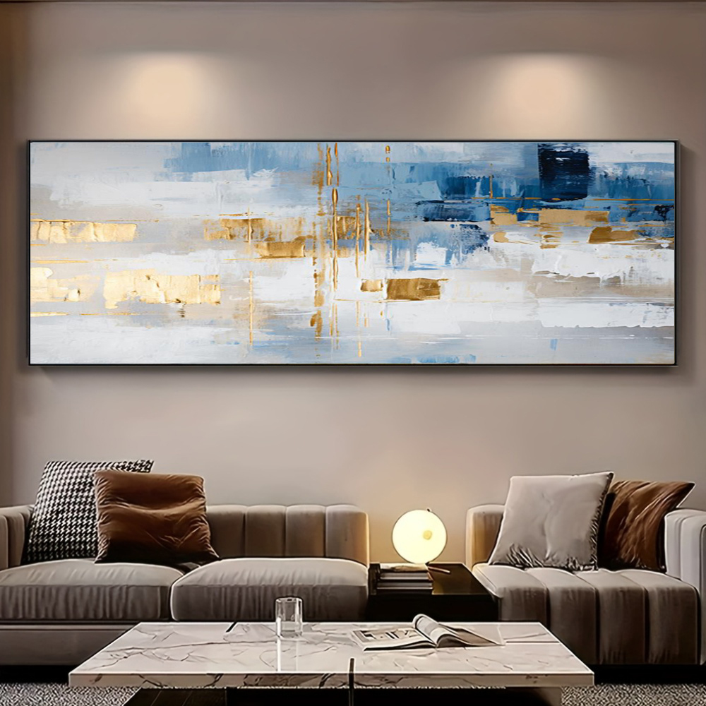 100% Handmade Abstract Oil Pai - Home Decor Free Images 评论和价格