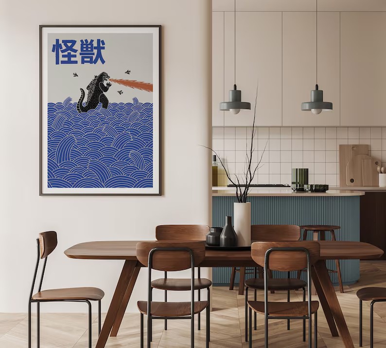 Japanese Contemporary Tokyo Ar - Home Decor Japanese 评论和价格