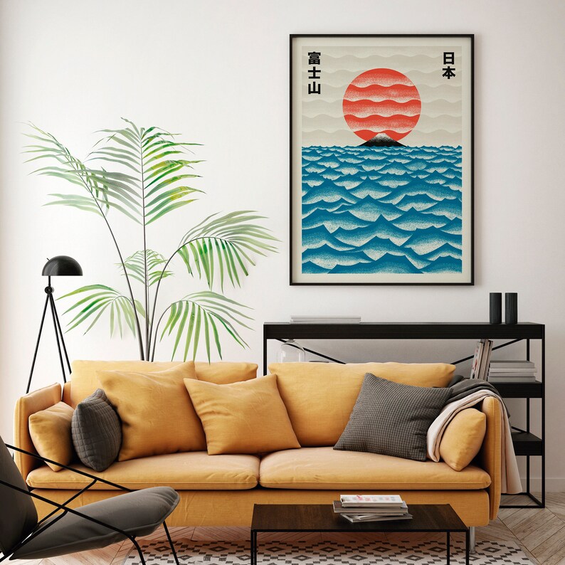 Japanese Contemporary Tokyo Ar - Home Decor Japanese 评论和价格