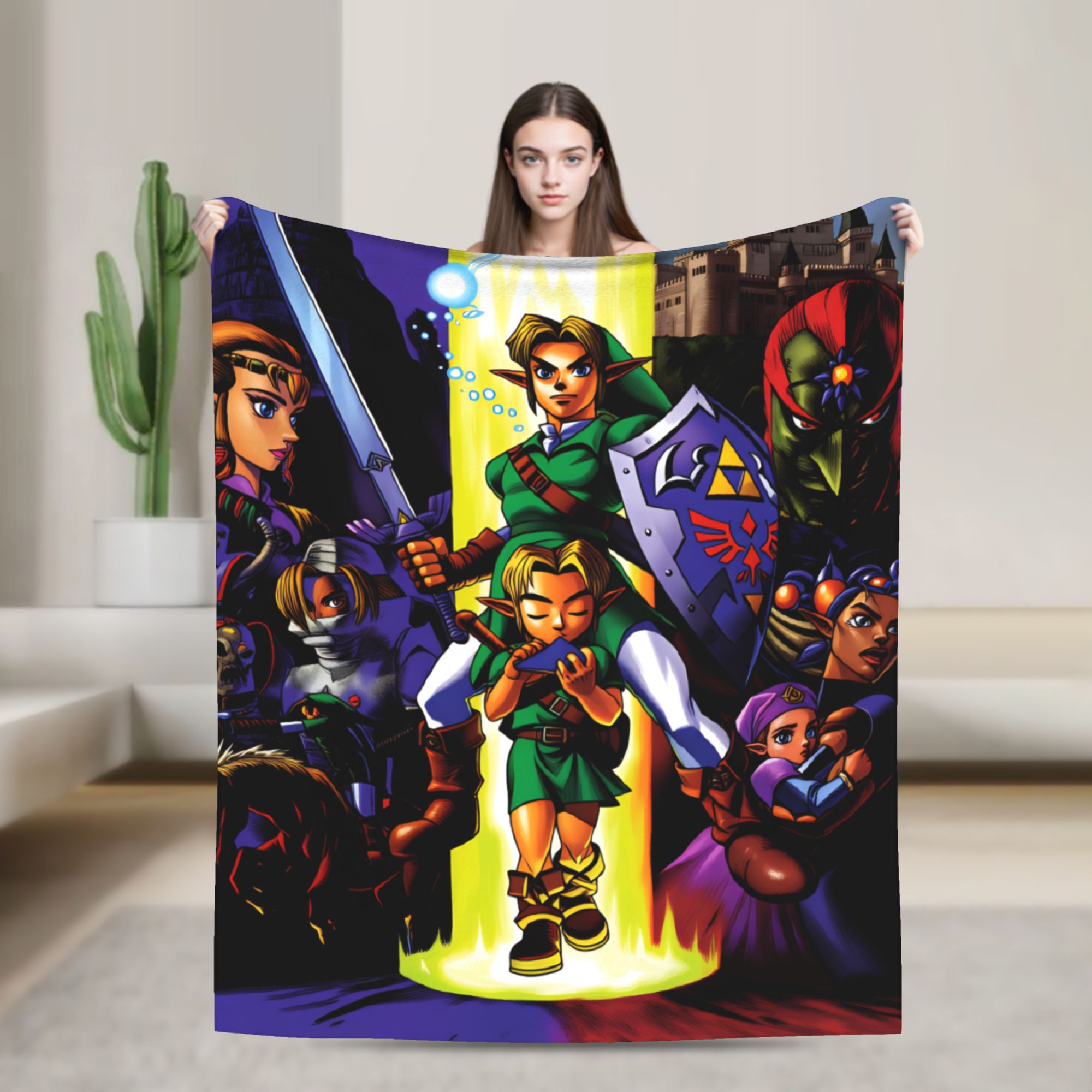 Link Cartoon Z-Zeldas Soft War - Home Decor Fallout 4 评论和价格