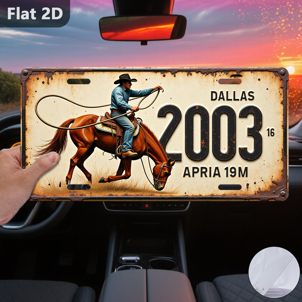 Dallas 2003 Cowboy Horse Licen - Home Decor Dallas 评论和价格