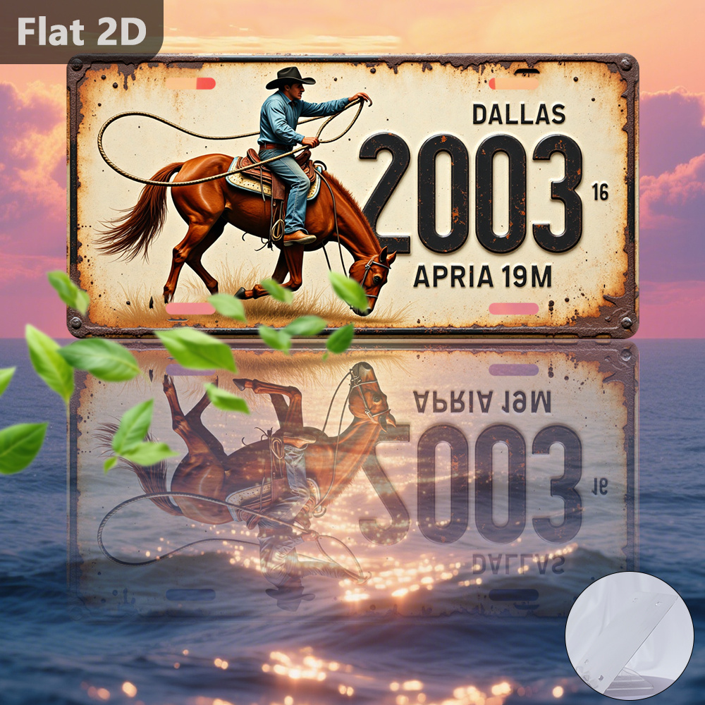 Dallas 2003 Cowboy Horse Licen - Home Decor Dallas 评论和价格