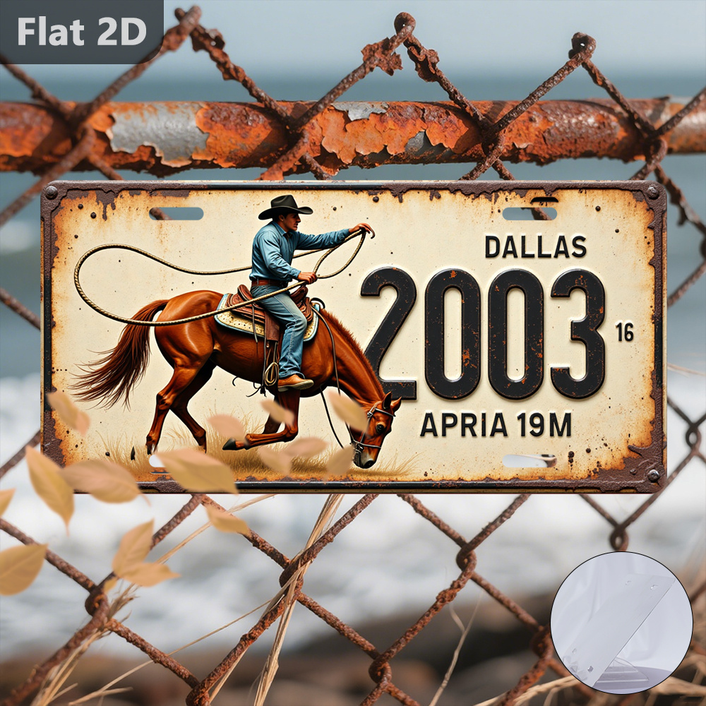 Dallas 2003 Cowboy Horse Licen - Home Decor Dallas 评论和价格