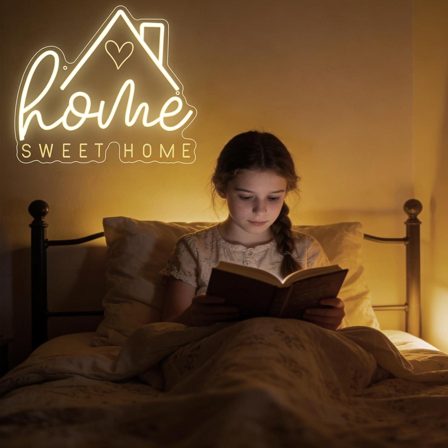 Sweet Home Neon Sign USB Dimma - Home Decor Lighting 评论和价格