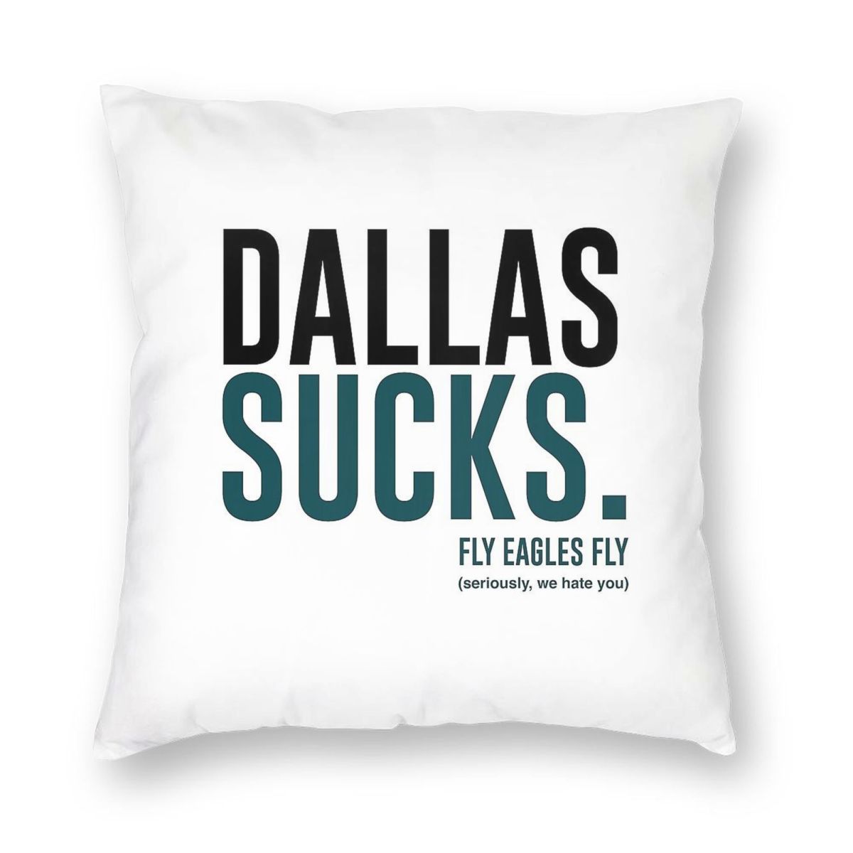 Dallas Sucks Fly Eagles Fly Sq - Home Decor Dallas 评论和价格