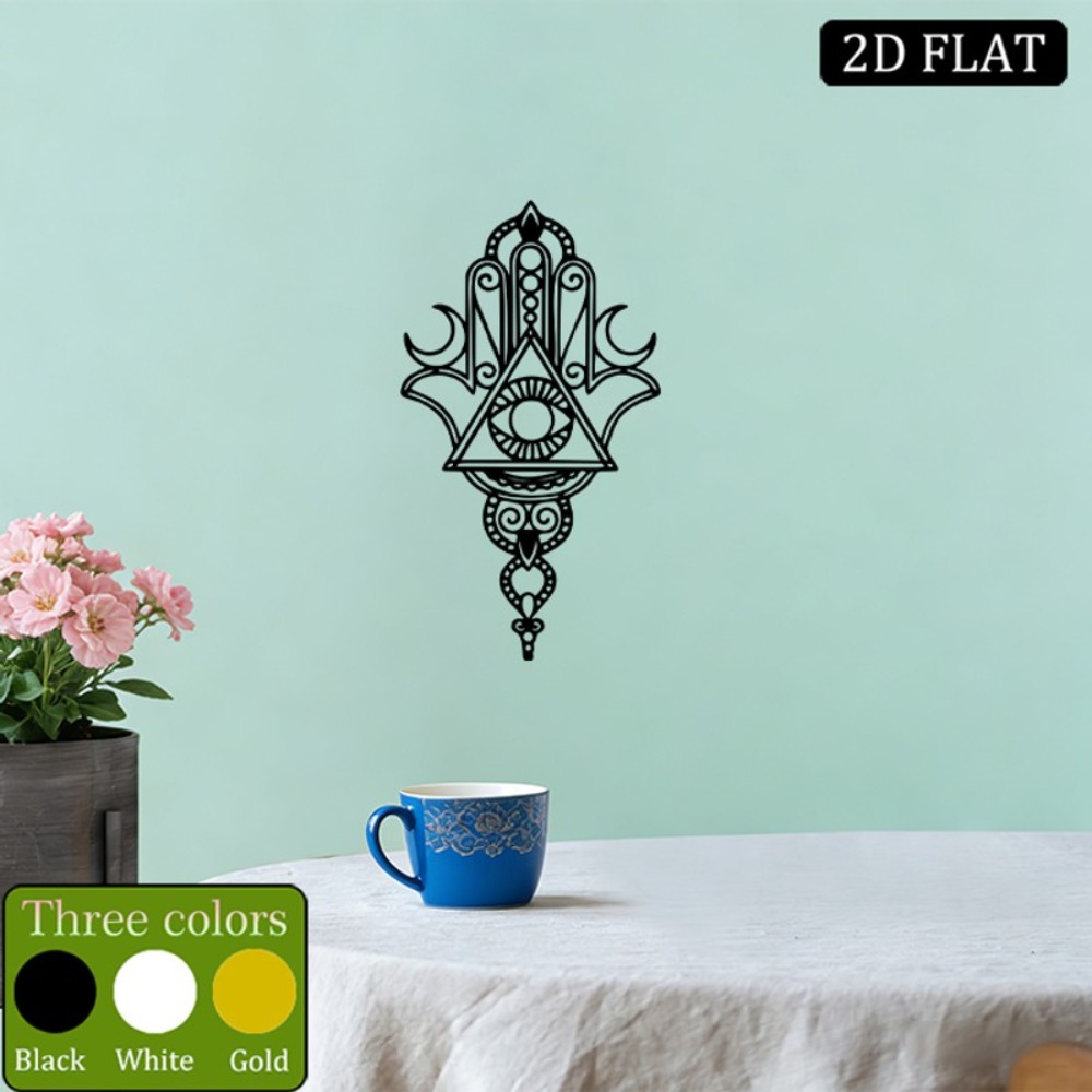 CIFBUY Iron Wall Art Hamsa Evi - Home Decor Living Room 评论和价格