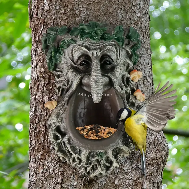 Outdoor Garden Yard Tree Face  - Home Decor Garden 评论和价格