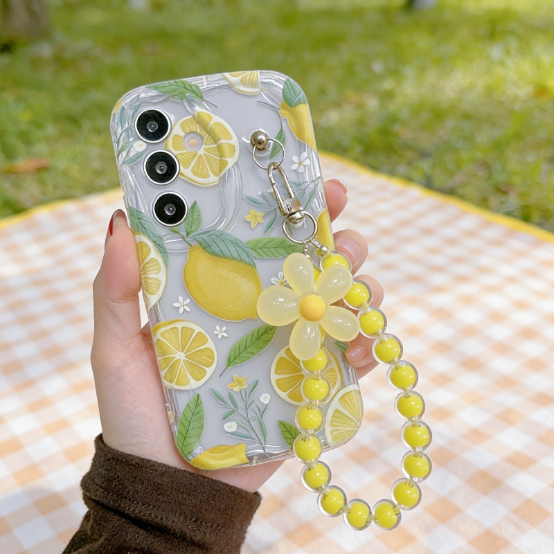 Yellow Lemon Flower Lanyard Ph - Home Decor Yellow 评论和价格