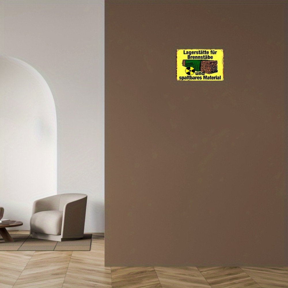 Vintage Nuclear Fuel Storage T - Germany Home Decor 评论和价格