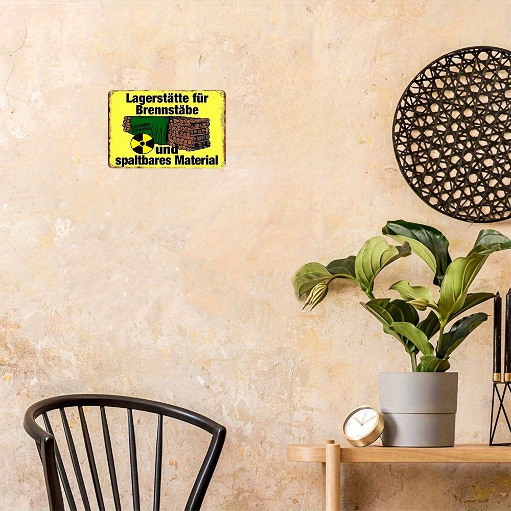Vintage Nuclear Fuel Storage T - Germany Home Decor 评论和价格