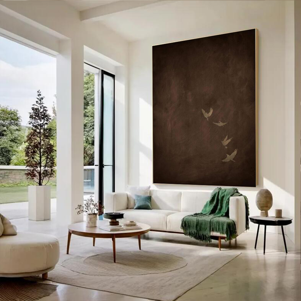 100% Handmade Abstract Oil Pai - Home Decor Free Images 评论和价格