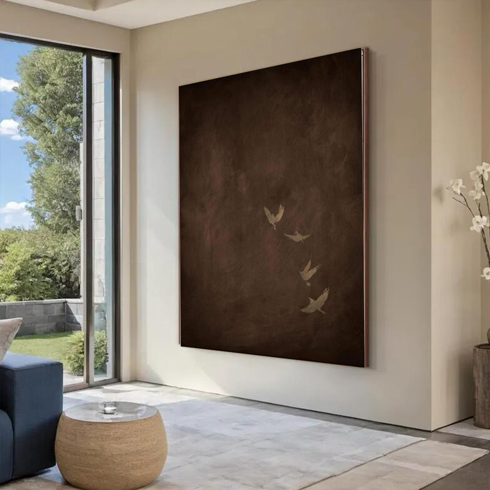 100% Handmade Abstract Oil Pai - Home Decor Free Images 评论和价格