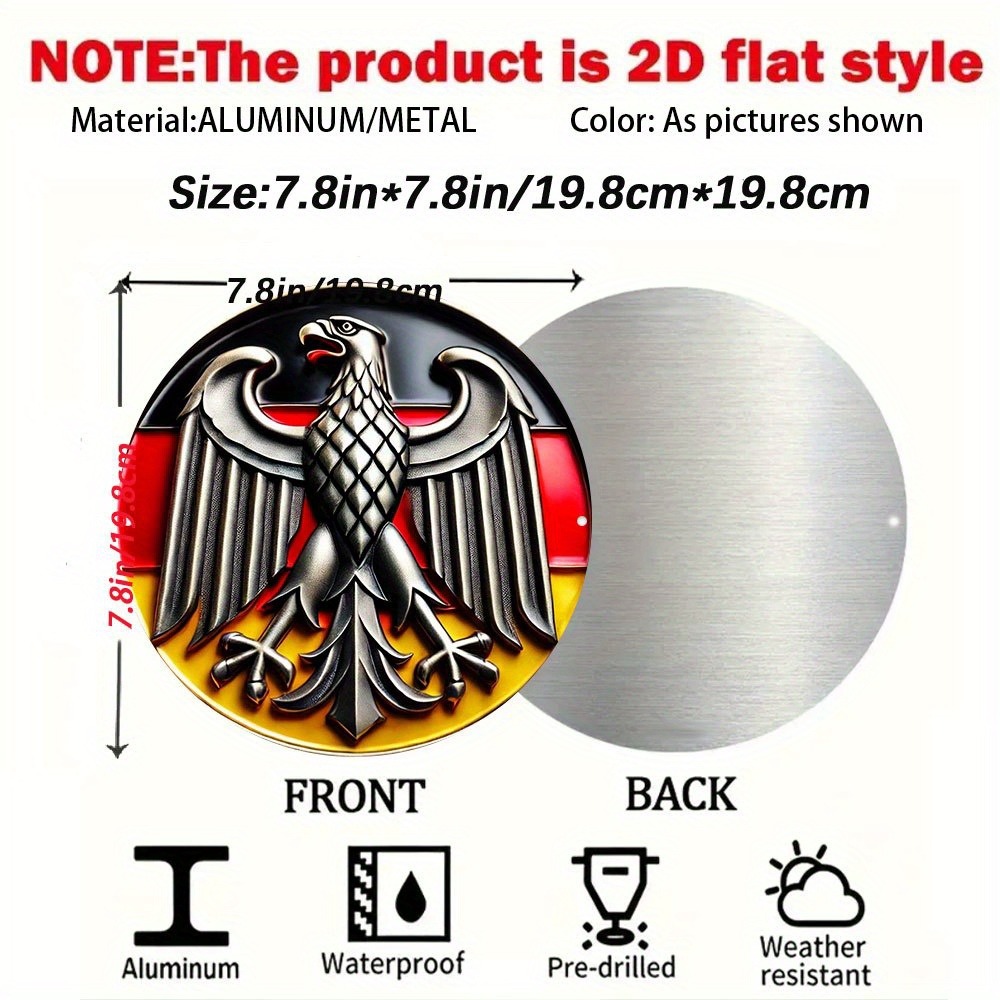 VICTRIX German Eagle Crest Wal - Germany Home Decor 评论和价格