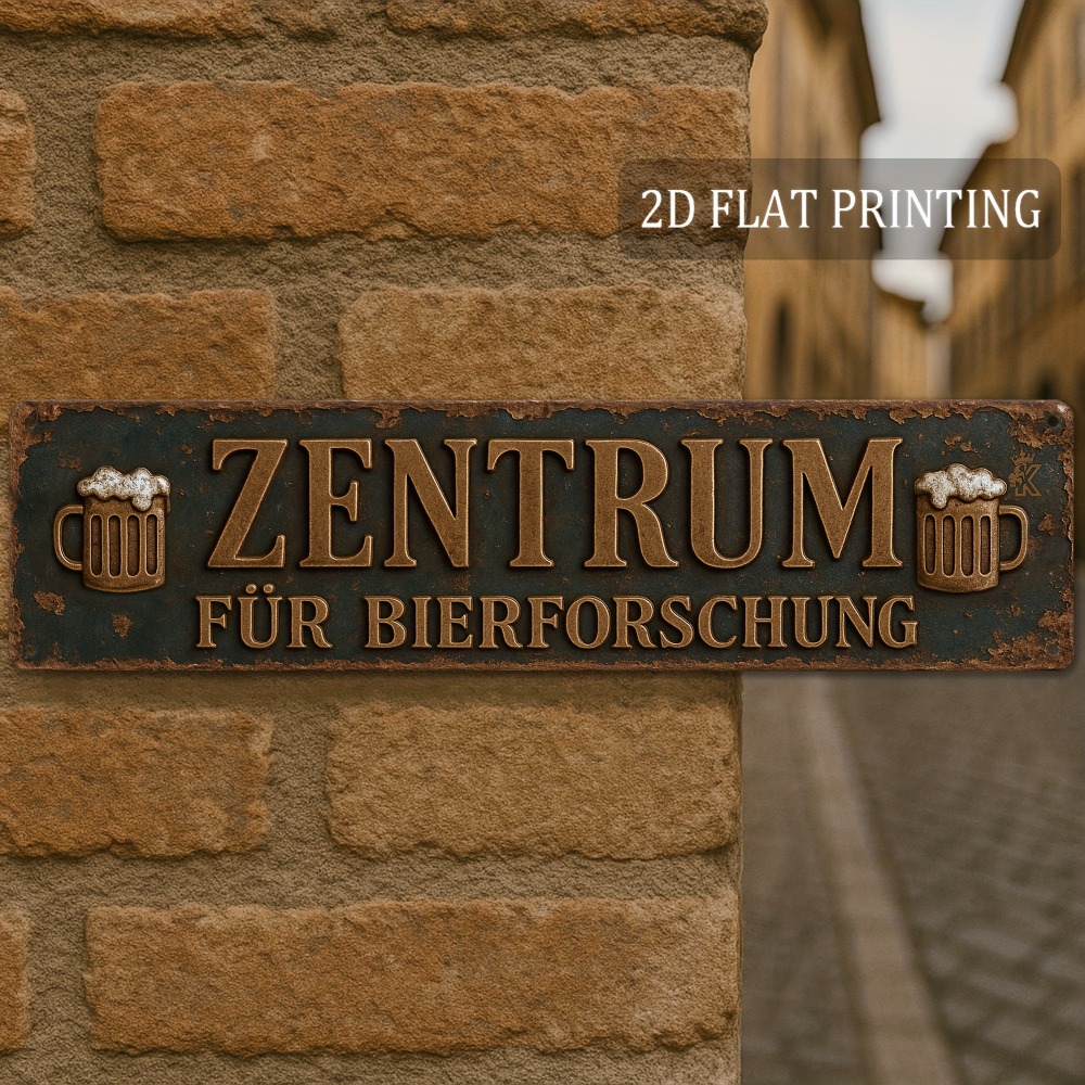 2D Flat Funny Beer Research Ce - Germany Home Decor 评论和价格