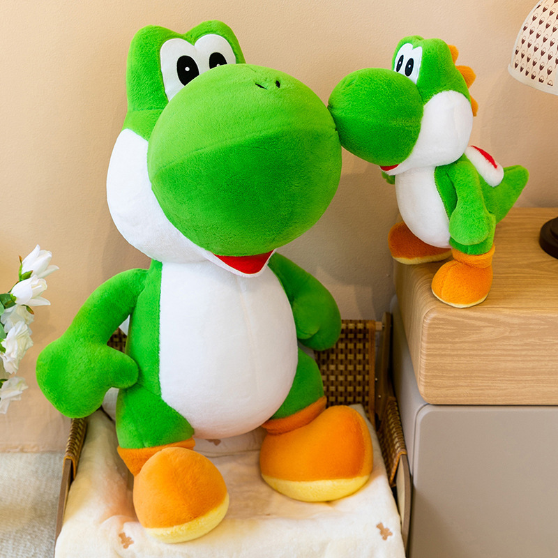Cute Yoshi Green Dinosaur Plus - Decorative Throw Pillow 评论和价格