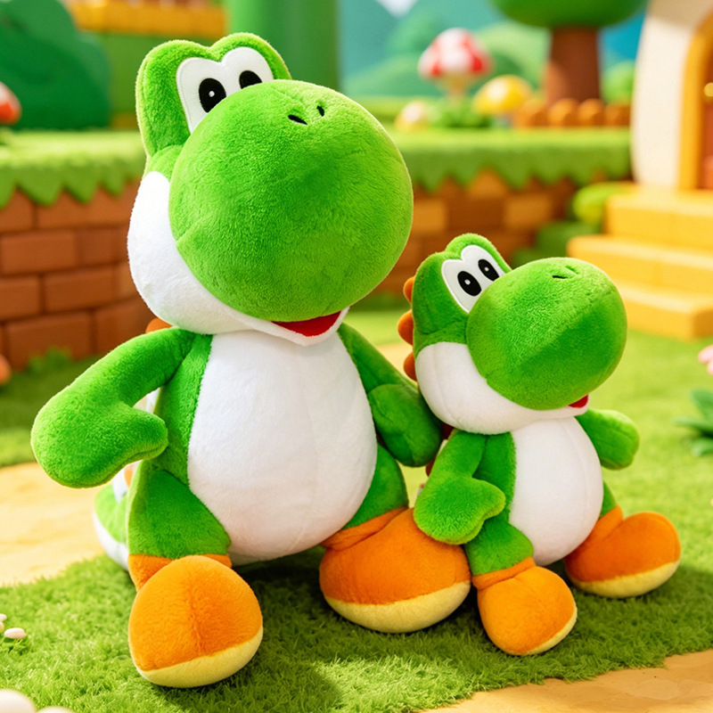 Cute Yoshi Green Dinosaur Plus - Decorative Throw Pillow 评论和价格