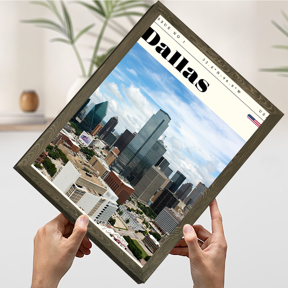 Dallas Texas Travel Printing P - Home Decor Dallas 评论和价格