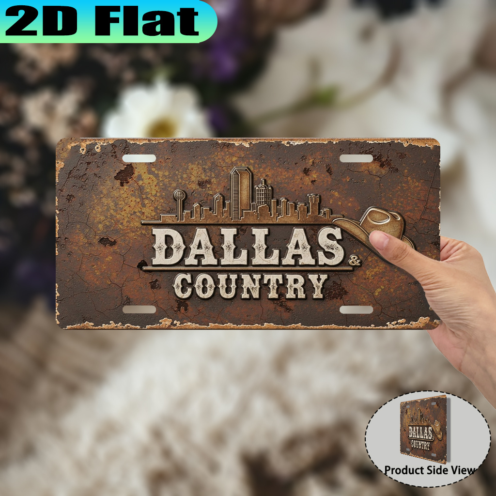 Dallas Country Cityscape AL Si - Home Decor Dallas 评论和价格