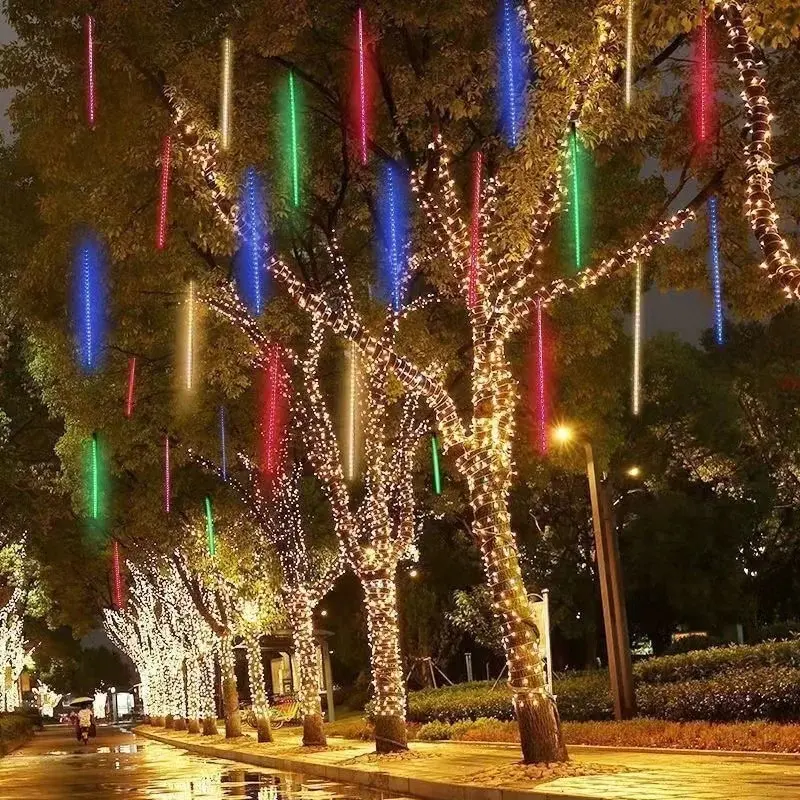30/50CM LED Meteor Shower Rain - Home Decor Fallout 4 评论和价格