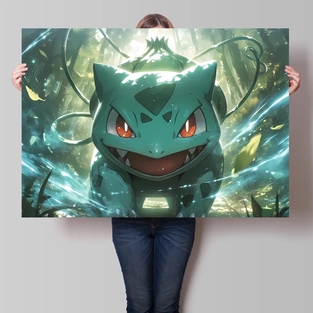 Canvas HD Prints Pokemon Mew P - Home Decor Free Images 评论和价格