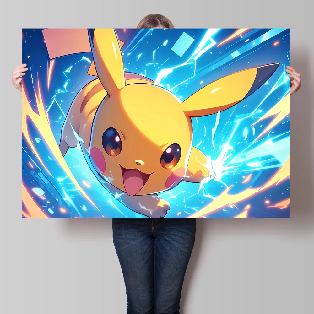 Canvas HD Prints Pokemon Mew P - Home Decor Free Images 评论和价格