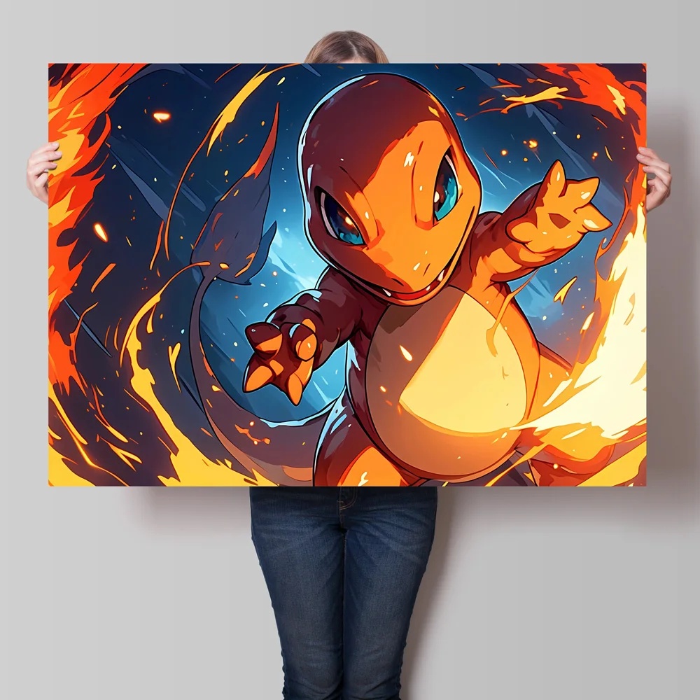 Canvas HD Prints Pokemon Mew P - Home Decor Free Images 评论和价格