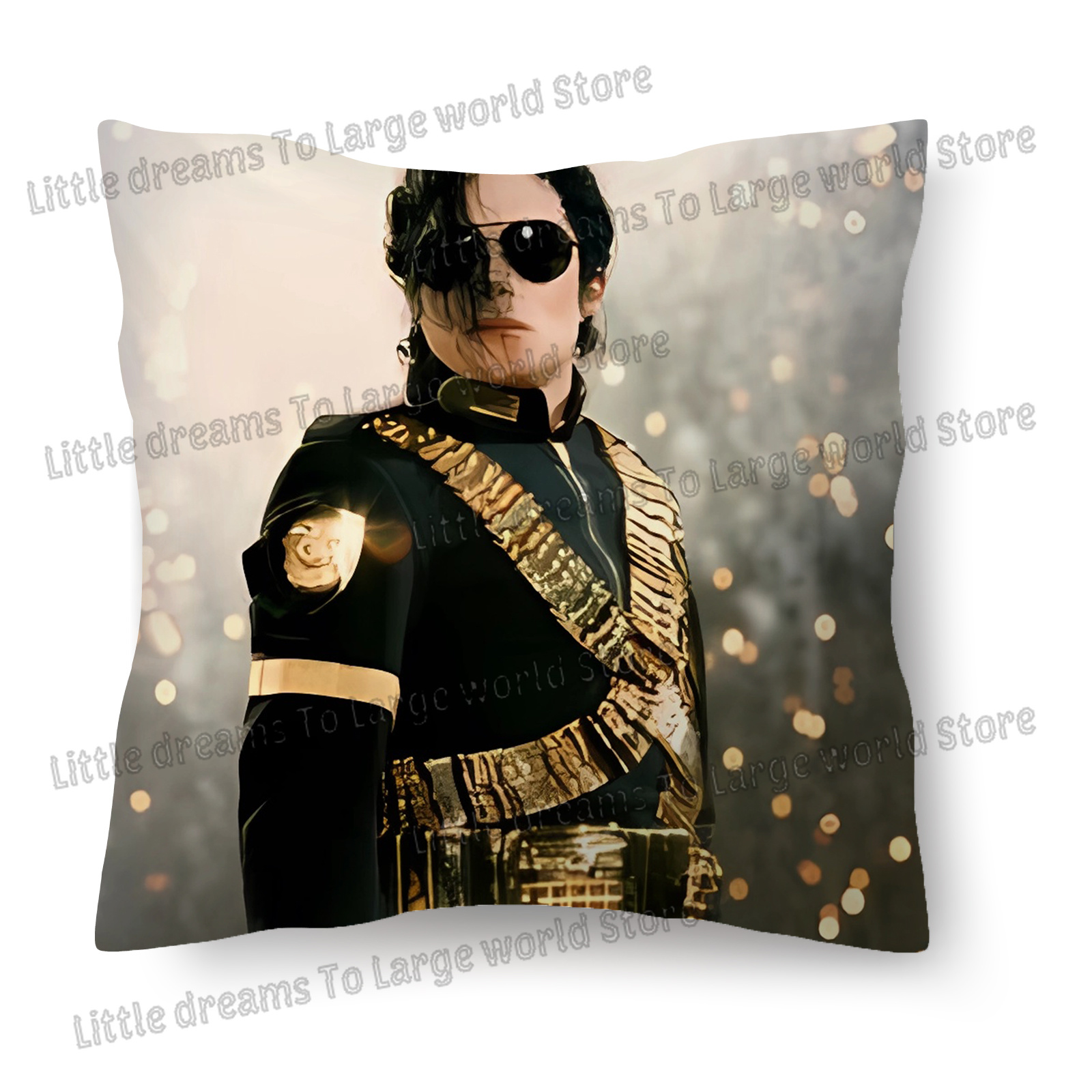 Michael Jackson Pillowcase Sin - Decorative Throw Pillow 评论和价格