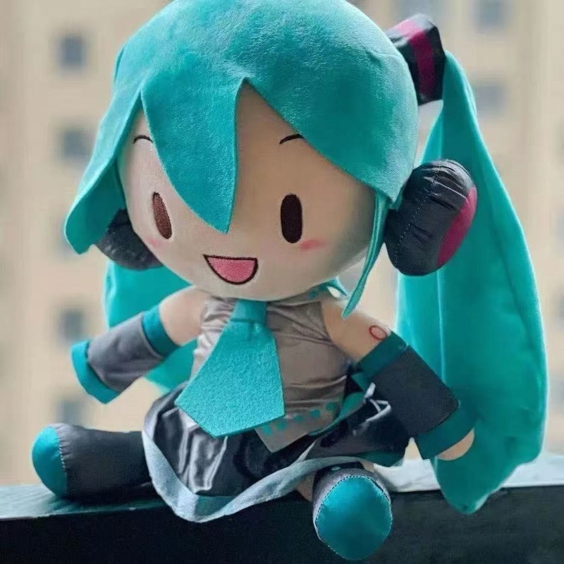 New Hatsune Miku Hand-made Dol - Decorative Throw Pillow 评论和价格