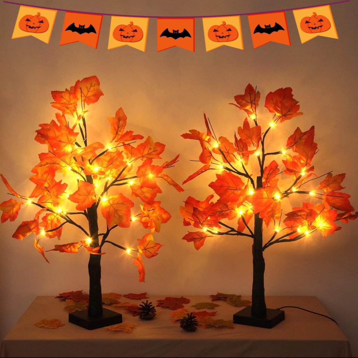 1pc 24 LED Artificial Black Bi - Home Decor Fallout 4 评论和价格