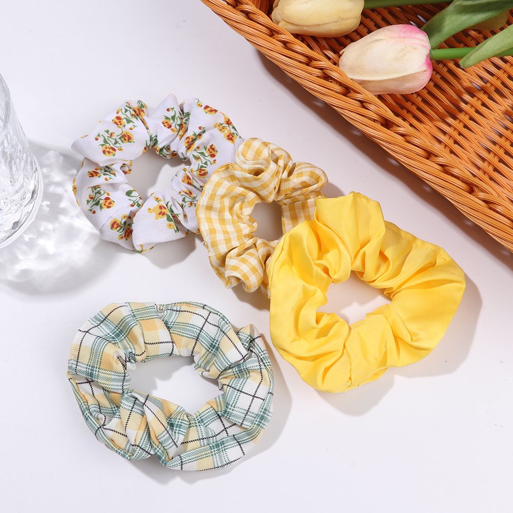 Women Lady Female Flower Hair  - Home Decor Yellow 评论和价格