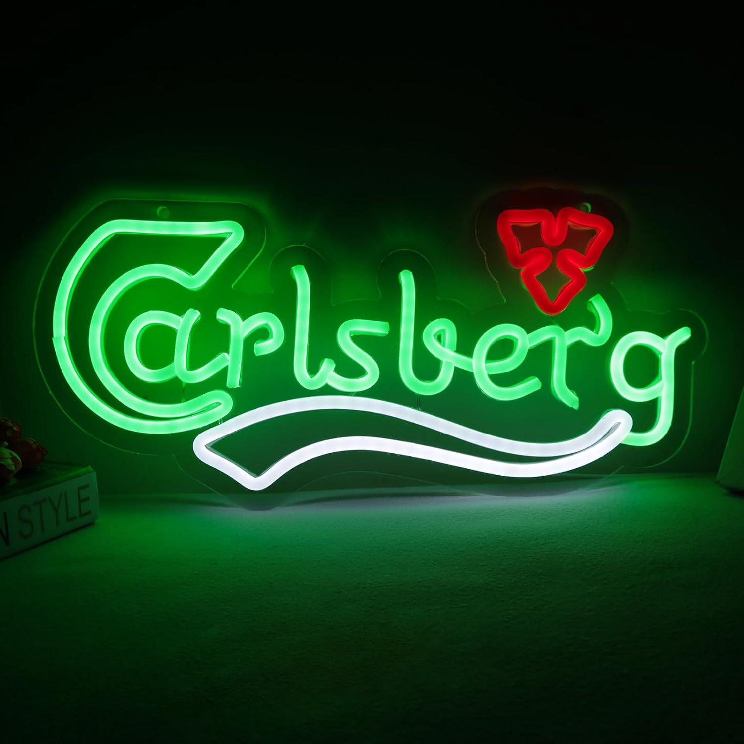 Beer Neon Sign Business USB Le - Home Decor Garden 评论和价格