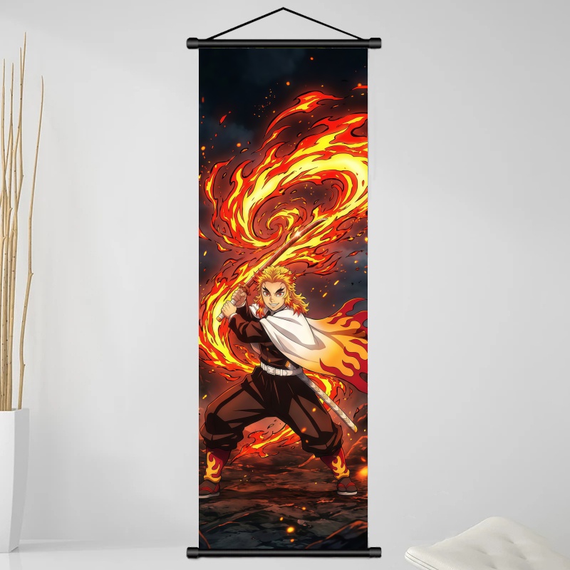 Demon Slayer Kyojuro Rengoku H - Home Decor Japanese 评论和价格