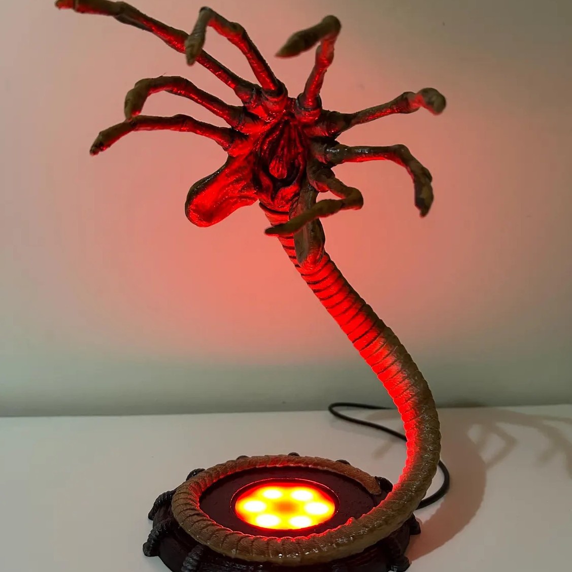 Alien Facehugger Lamp Nightlig - Home Decor Lighting 评论和价格