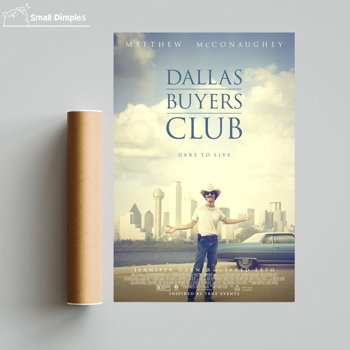 Dallas Buyers Club Movie Poste - Home Decor Dallas 评论和价格