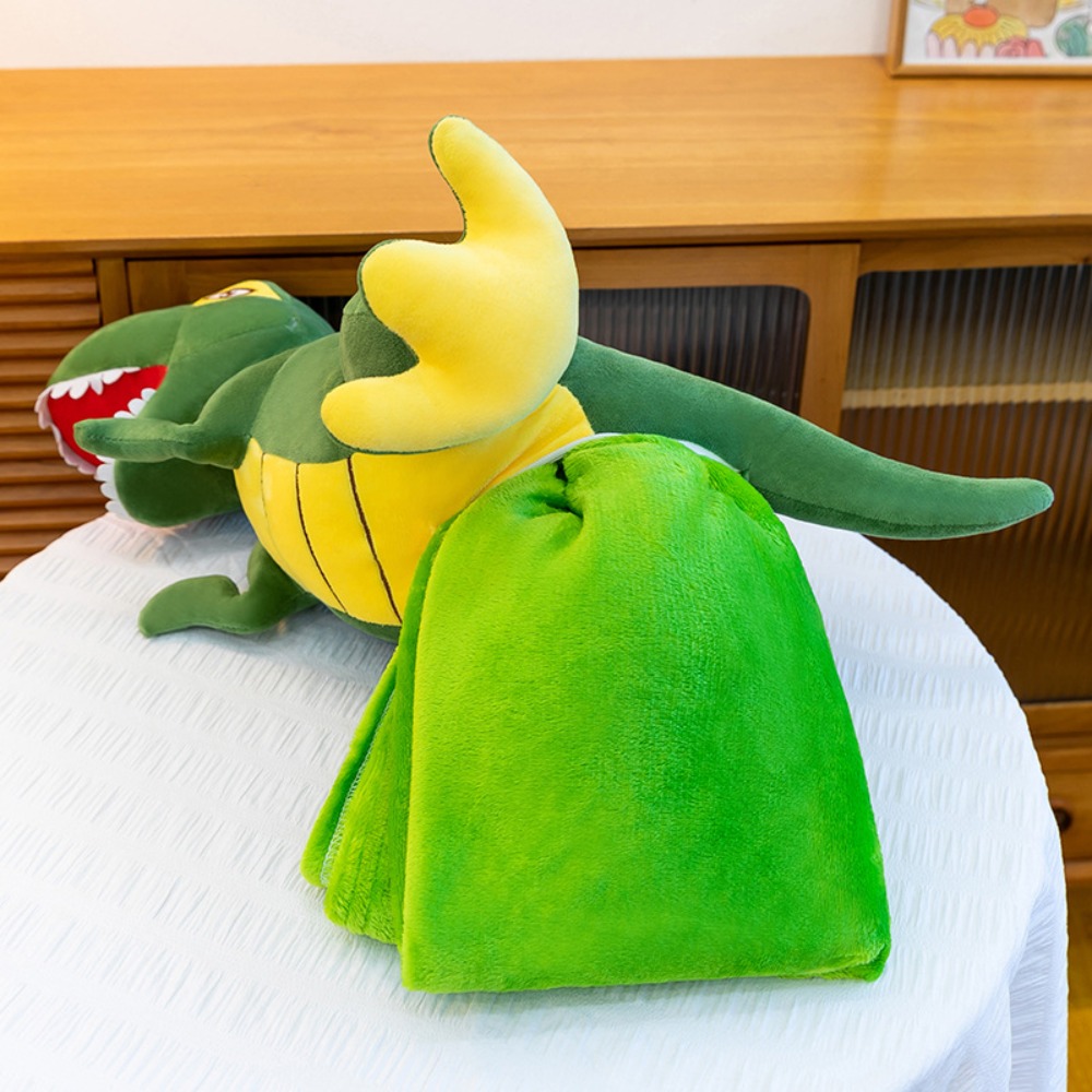 Cartoon 2-in-1 Pillow Blanket  - Decorative Throw Pillow 评论和价格