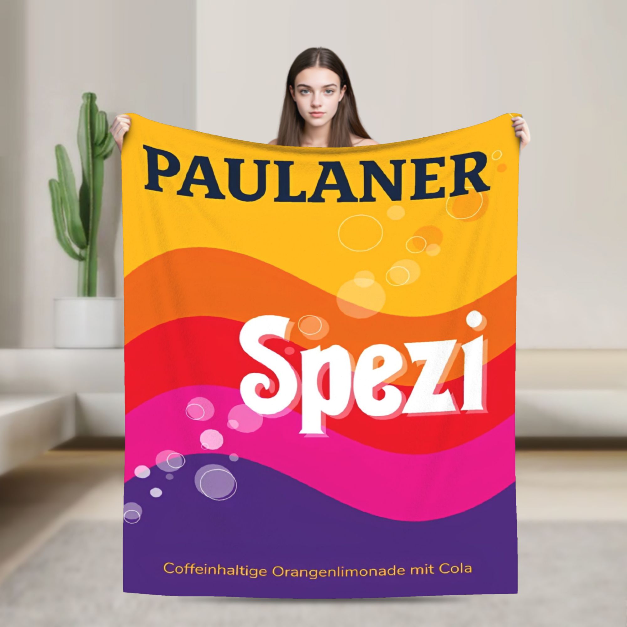 Paulaner Spezi Blankets German - Germany Home Decor 评论和价格