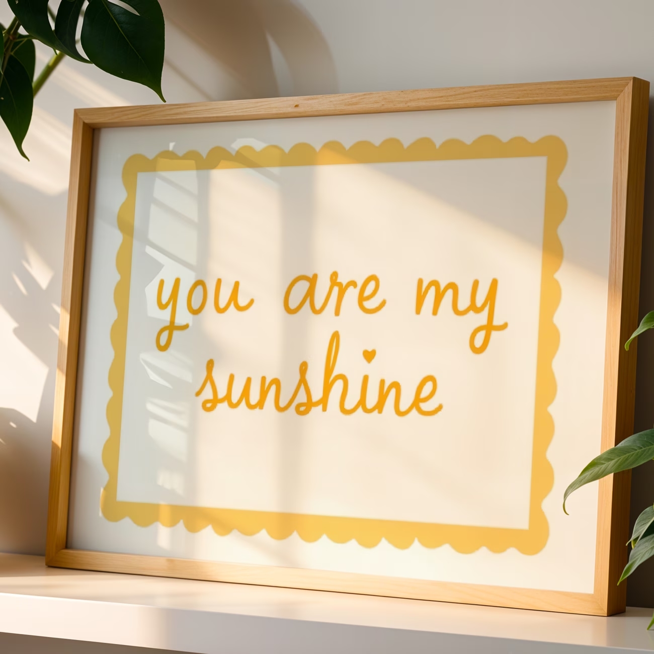 Modern You Are My Sunshine Quo - Home Decor Yellow 评论和价格