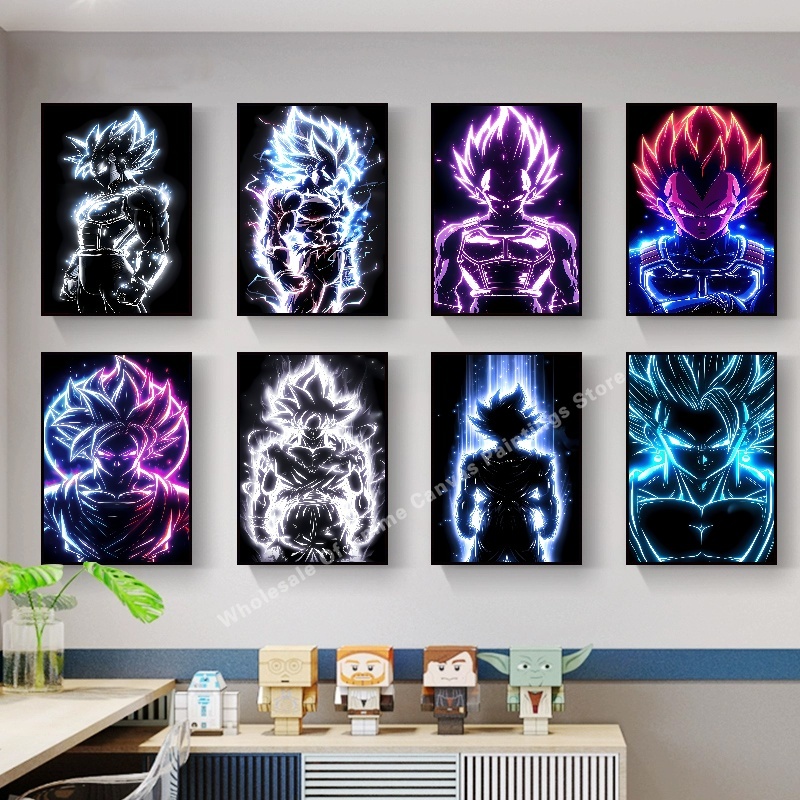 Anime Dragon Ball Wukong Neon  - Home Decor Free Images 评论和价格