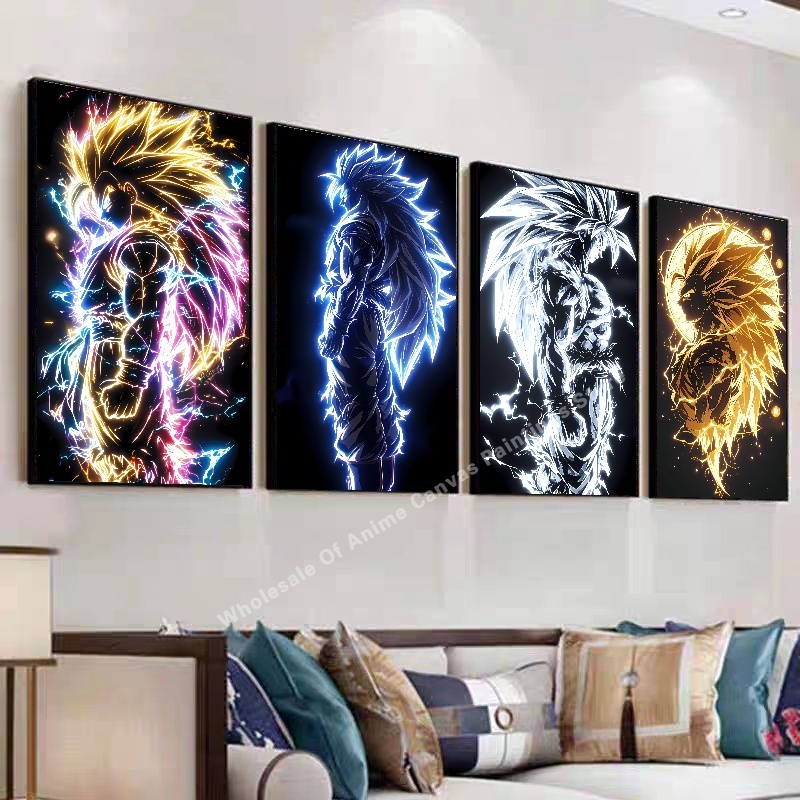 Anime Dragon Ball Wukong Neon  - Home Decor Free Images 评论和价格