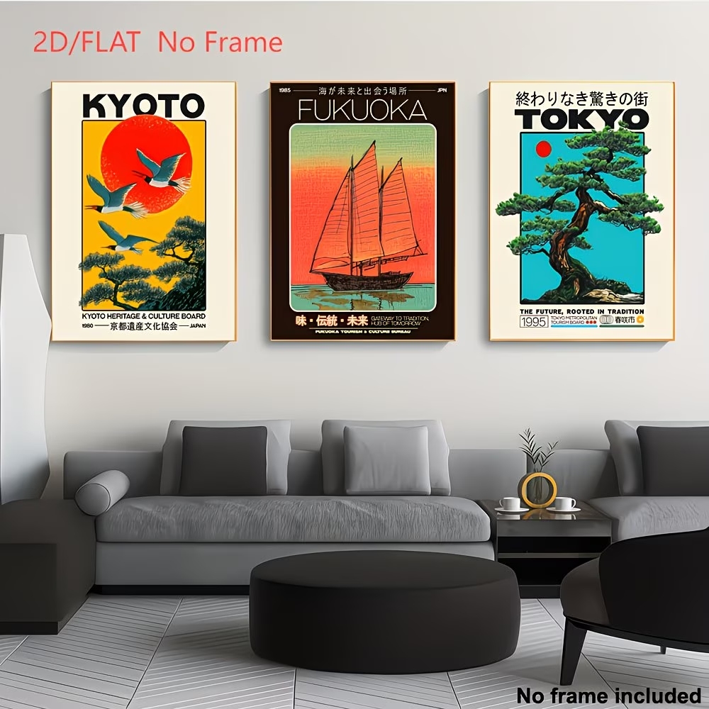3pcs Japanese Suitable For Kyo - Home Decor Japanese 评论和价格