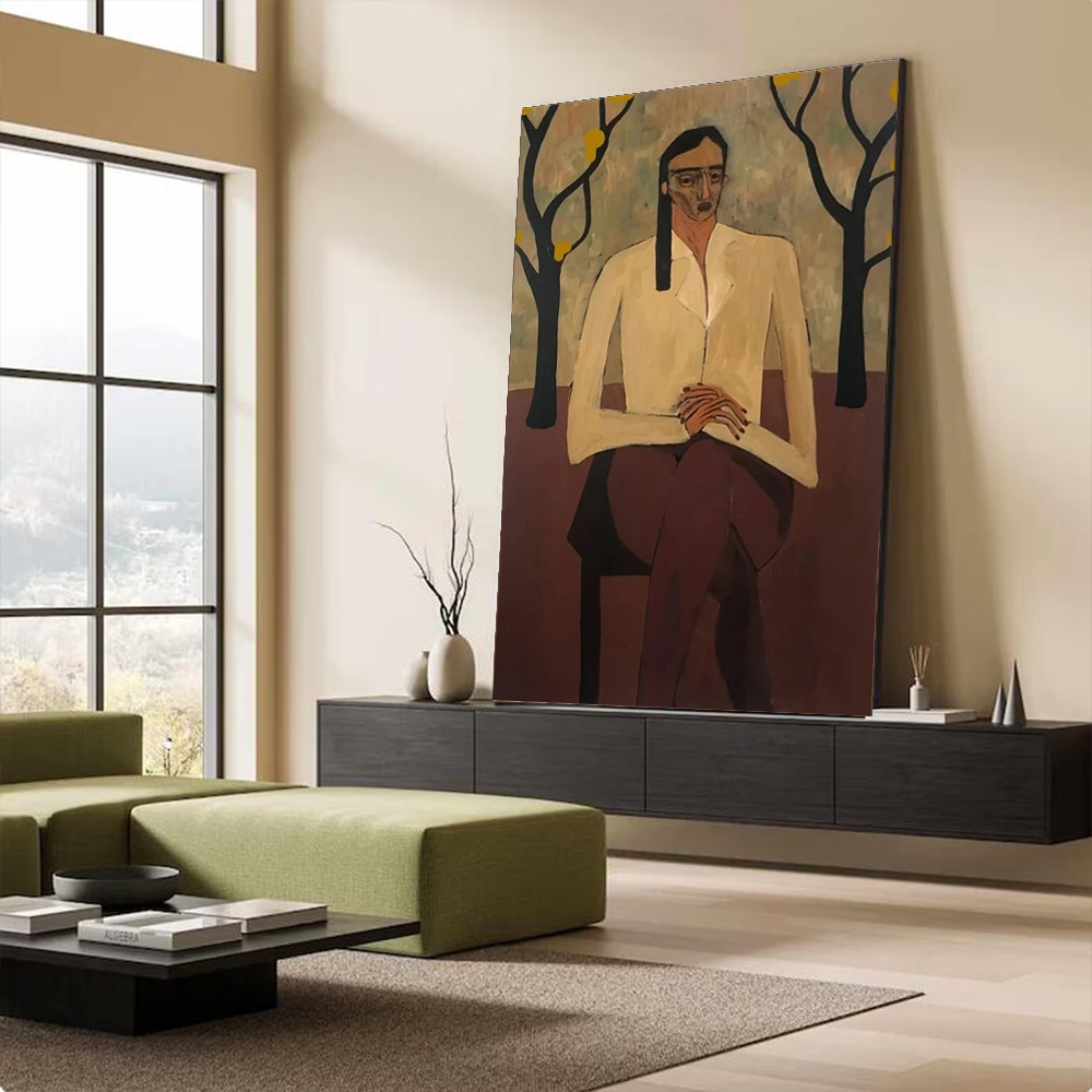100% Handmade Abstract Oil Pai - Home Decor Free Images 评论和价格